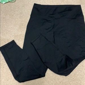 Fabletics large black yoga